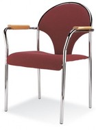 Ibis vierastuoli, ruskea