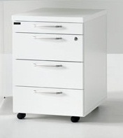 Kompas laatikosto 3ltk +vedin - Pyörälliset laatikostot - D204500 - 1