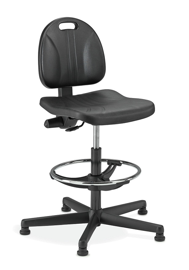 KAT korkea työtuoli, nappijaloilla - Työtuolit - KAT-933 - 1