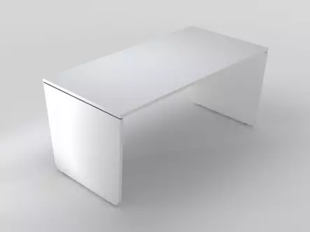 Metrik työpöytä 165x80, mel jalat - Työpöydät - D276034 - 1