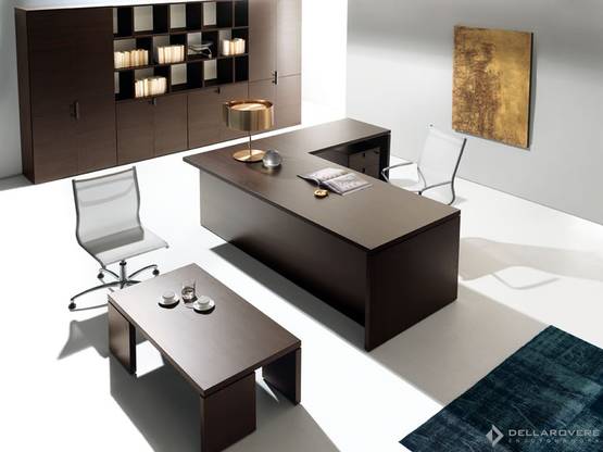 Lithos johtajan kulmapöytä 190x200 cm - Johtajanpöydät - D268010-268024 - 1