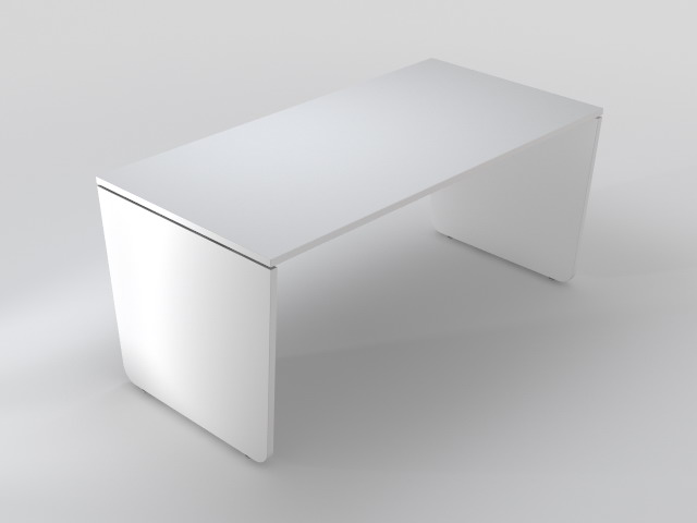 Metrik työpöytä 165x80, mel jalat - Työpöydät - D276034 - 1