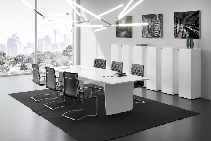 Metrik neuvottelupöytä 250x110, muot. - Neuvottelupöydät - D267104 - 1