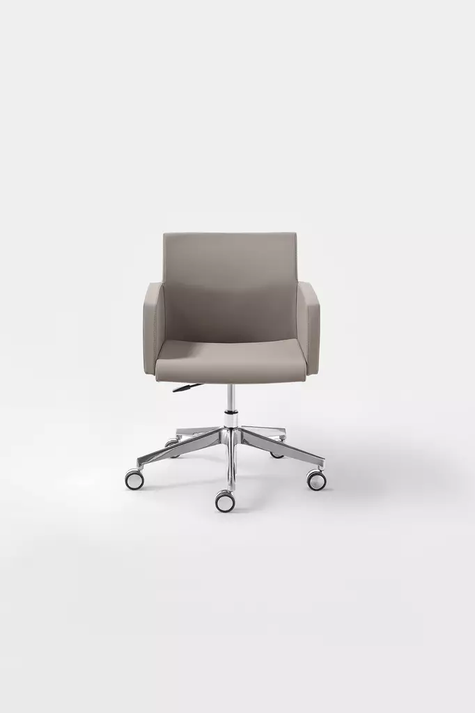 Kribio neuvottelutuoli, C-kangas - Vierastuolit - KRB03-B-AL6 - 1