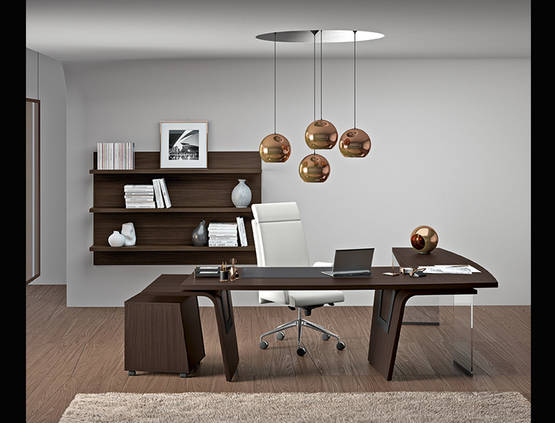 Larus johtajan kulmapöytä 255x210 cm - Johtajanpöydät - D270001.50.17 - 1