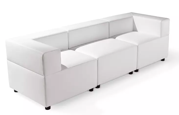 Kuadra moduulisohva, keskiosa - Kastel sohvat ja nojatuolit - KD2SS-A - 1