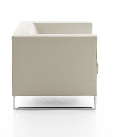 Klasse nojatuoli, harmaa jalkarakenne - Kastel sohvat ja nojatuolit - KS21MV-C - 1