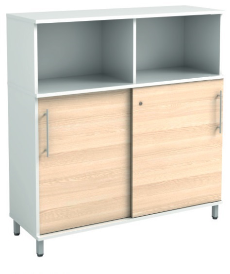 SERIE liukuovi/avokaappi 120x42x127 - Mappikaapit - SE4342MS - 1